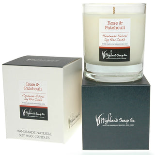 Rose & Patchouli Soya Wax Candle 30cl